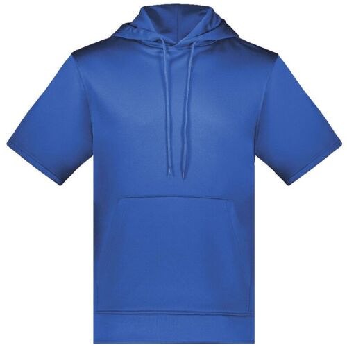 Unisex Fleece Short Sleeve Hooded Pullover Thumbnail
