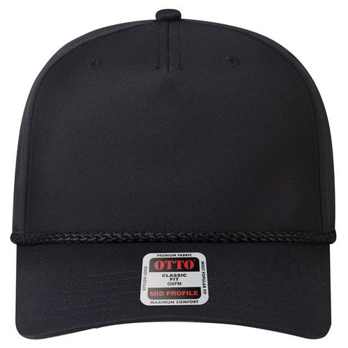 OTTO CAP® 5 Panel Mid Profile Baseball Cap Thumbnail