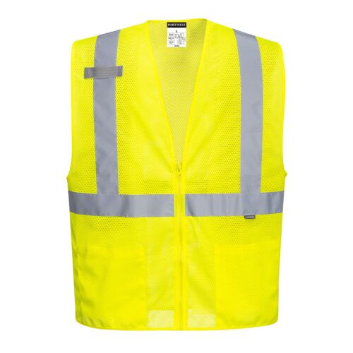 UC493 - Economy Hi-Vis Band and Brace Zippered Vest Thumbnail
