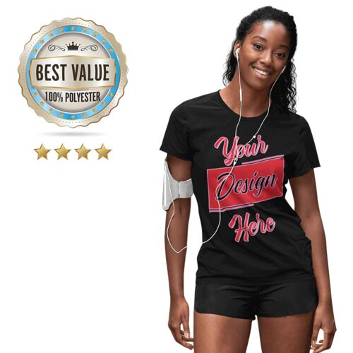 TT11 - 100% Polyester Moisture Wicking UV40+ Unisex Performance T-Shirt Thumbnail