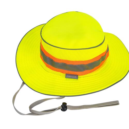 HA15 - PORTWEST FULL BRIM REFLECTIVE HI VIZ RANGER HAT As Low As $8.55 Embroidered Thumbnail